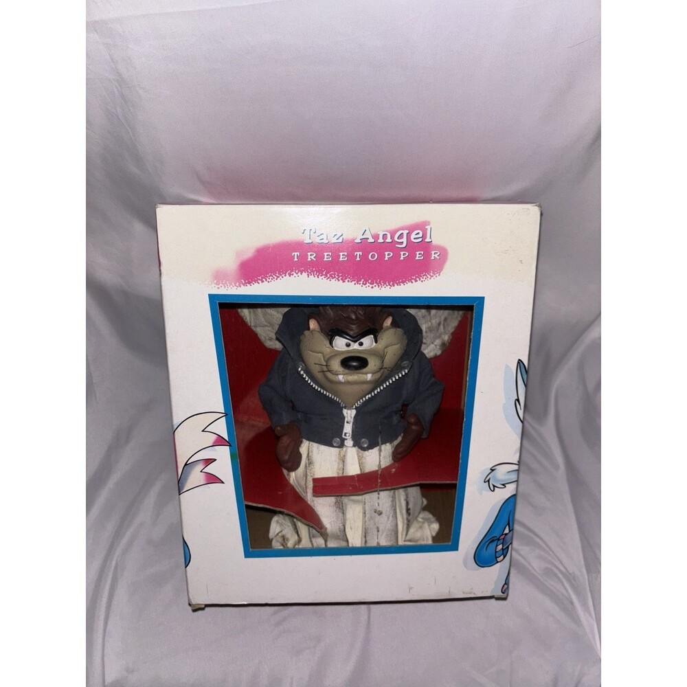 Tasmanian Devil Taz Angel Tree Topper 1996 Warner Bros In Original Box